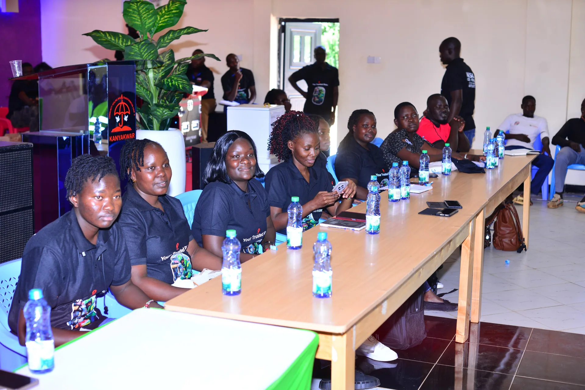 Masaa Chap Chap team members at company event